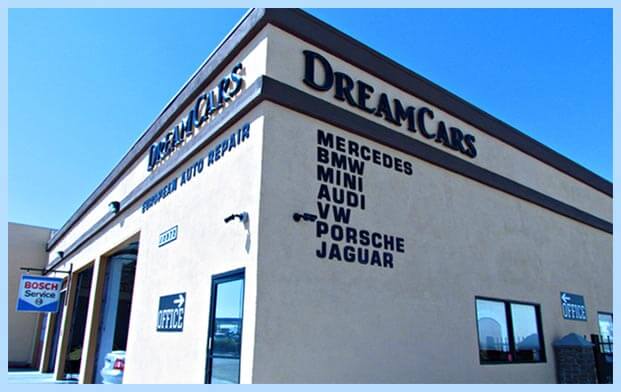 DreamCars Auto Repair Storefront